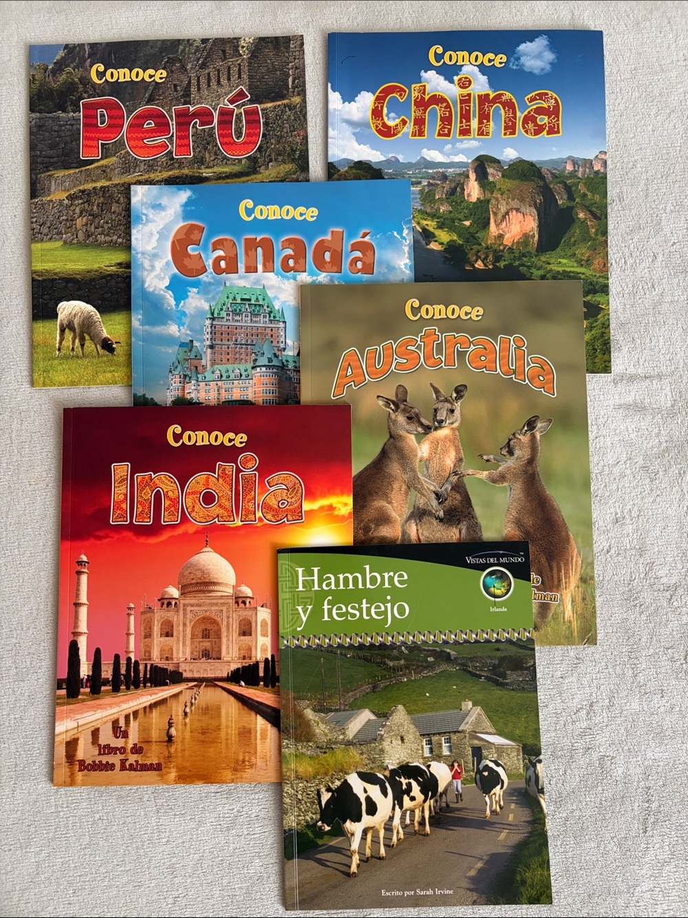 6 libros de geografía